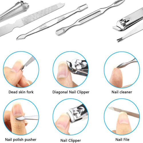 18 In 1 Professional Full Stainless Steel Nail Clipper Tool Set Unboxed