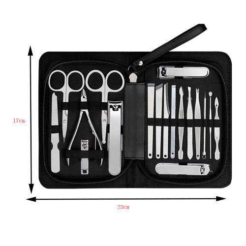 18 In 1 Professional Full Stainless Steel Nail Clipper Tool Set Unboxed