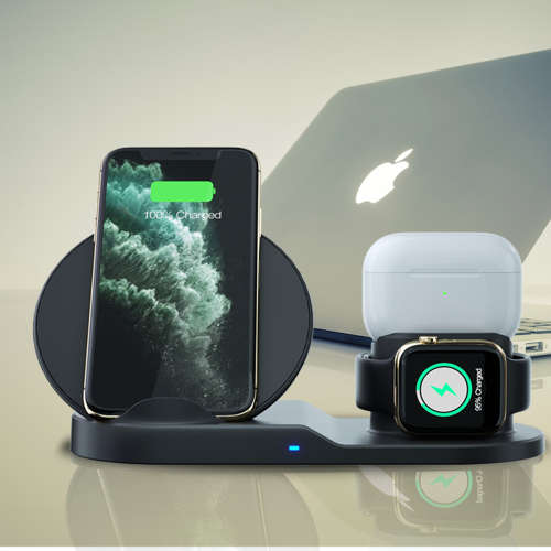 Multifunction Portable 3 in 1 Wireless Charger Unboxed