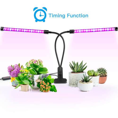 20W LED Dual Head Timing Plant Growing Lamp for Indoor Plants Unboxed