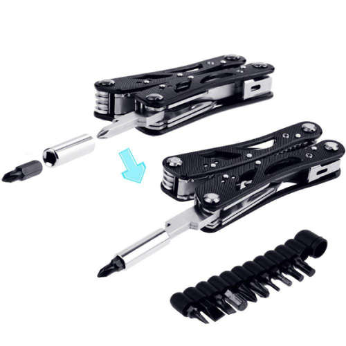 Outdoor 11 in 1 Multi Tools Set Pliers with Screwdriver Bits Unboxed