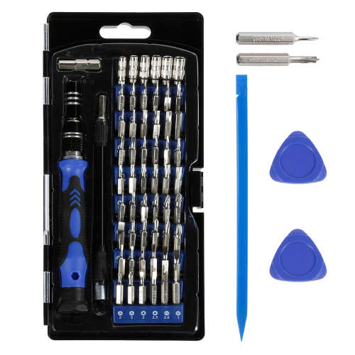 63 in 1 with 56 Bits Precision Screwdriver Kit - Blue Unboxed