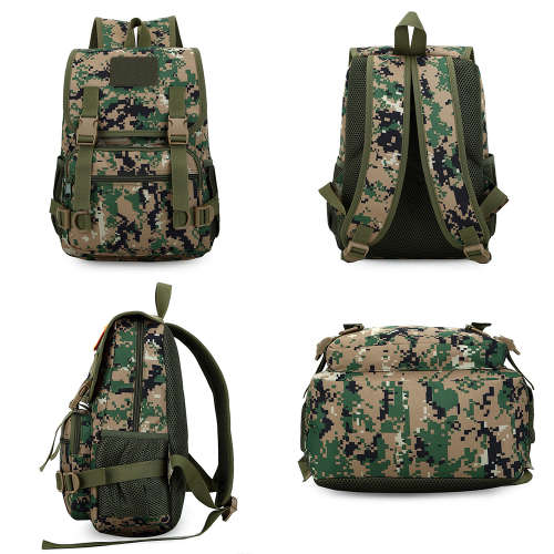 Multi-Function Military Trekking Rucksack Backpack - Jungle Digital Unboxed