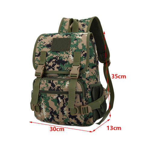 Multi-Function Military Trekking Rucksack Backpack - Jungle Digital Unboxed