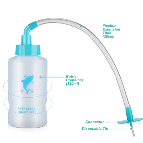 Safety Ear Irrigation Washer Bottle Ear Wax Cleaning Kits