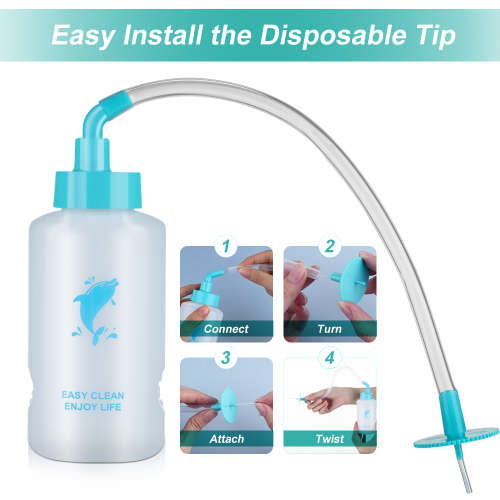 Safety Ear Irrigation Washer Bottle Ear Wax Cleaning Kits