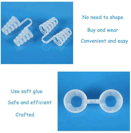 Snoring Snore Stopper Nose Device Nasal Dilators Clip - Pack of 8