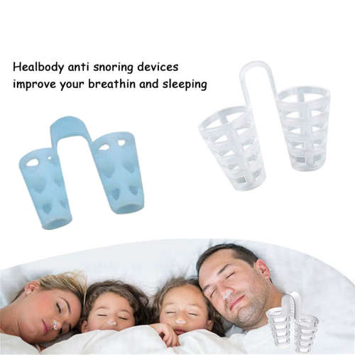 Snoring Snore Stopper Nose Device Nasal Dilators Clip - Pack of 8