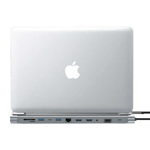 12-in-1 USB C HUB Docking Station Type C to USB 3.0 HDMI Adapter