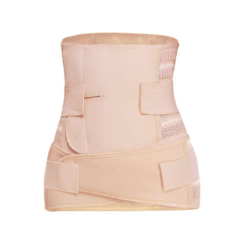 2 in 1 Adjustable Lady Postpartum Belly Recovery Band (Size:XL)