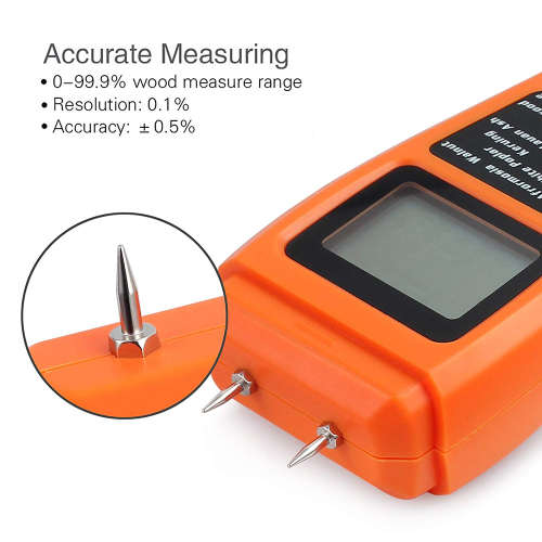 Handheld LCD Digital Wood Moisture Test Meter