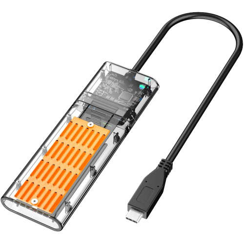 External Type-C Gen1 to M.2 NGFF SATA SSD Enclosure Adapter