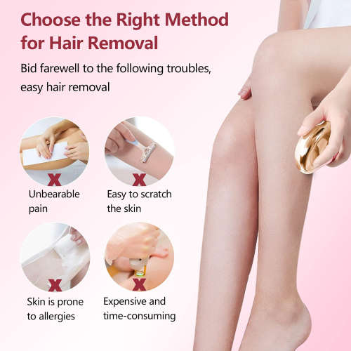 Crystal Hair Eraser Painless Exfoliation Magic Hair Removal Tool