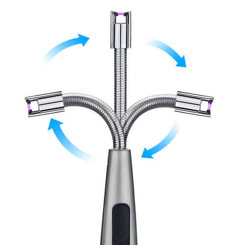 Rechargeable Electric USB Pulsed Arc Lighter for Outdoor BBQ
