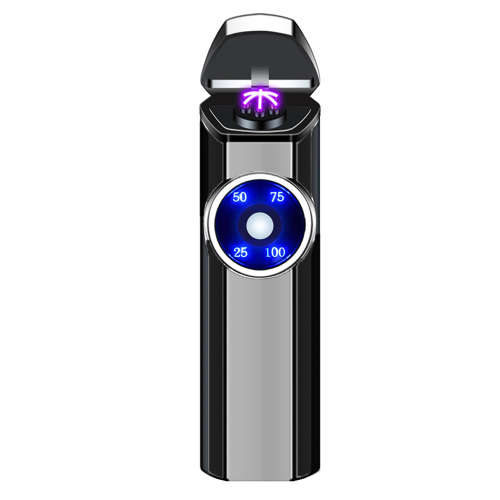 Rechargeable Electric Lighter LED Power Display Cigarette Arc Lighter