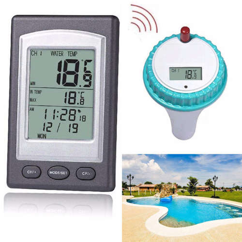 Wireless Remote Floating Thermometer for Swimming Pool Spa