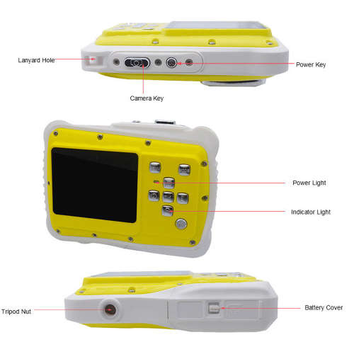 2.0 Inch LCD 720P HD Mini Digital Camera for Kids