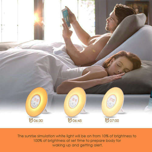 Wake Up Light Sunrise Alarm Clock