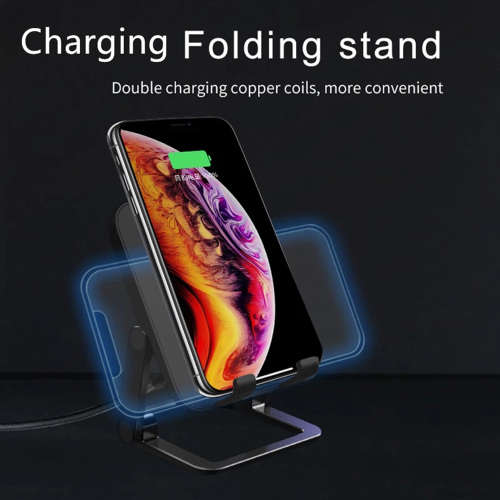 Universal 15W Qi Folding Wireless Charger For IPhone