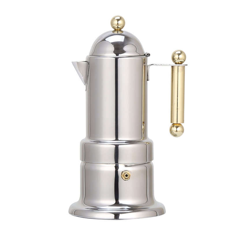 200ML 4 Cups Stainless Steel Coffee Pot Moka Coffee Maker