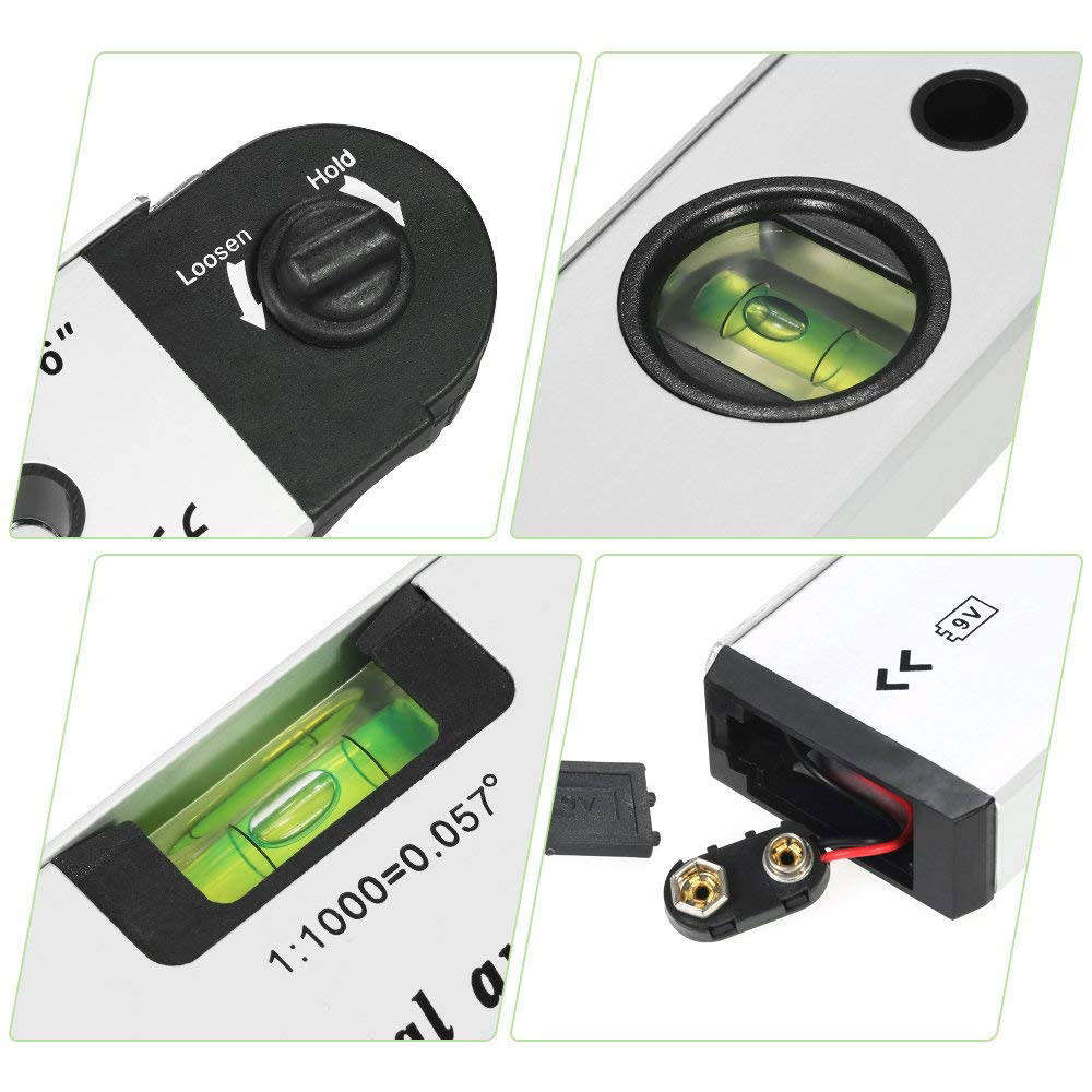 0-225° LCD Digital Angle Level