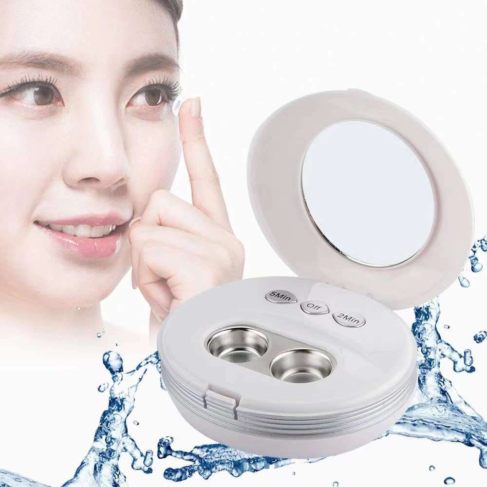 Portable Mini USB Rechargeable Ultrasonic Cleaner for Contact Lens