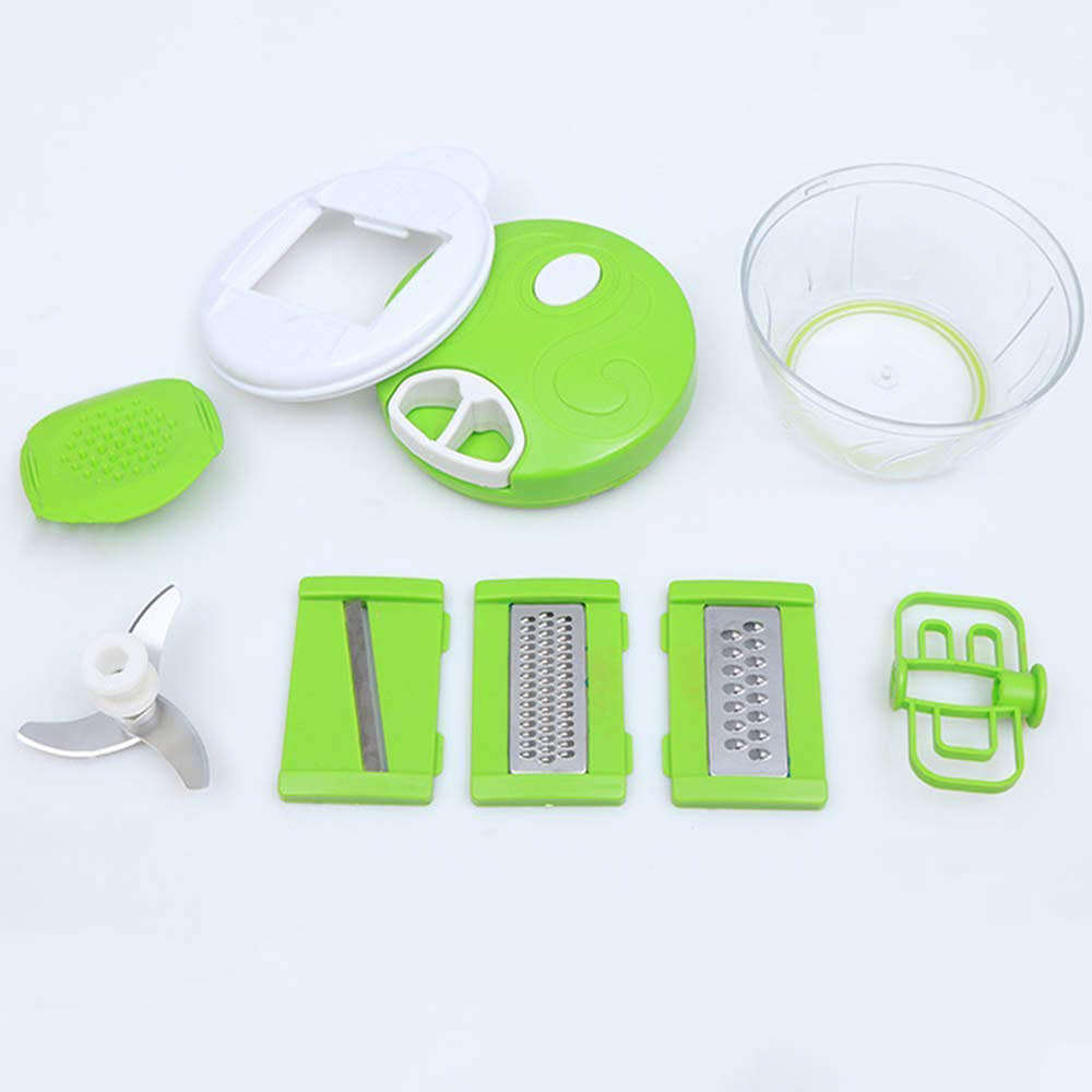 6-in-1 Multipurpose Hand Pull Vegetable Chopper