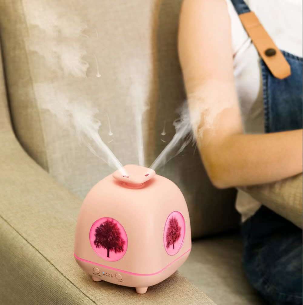 230ML Essential Oil Diffuser Ultrasonic Air Humidifier with Night Light