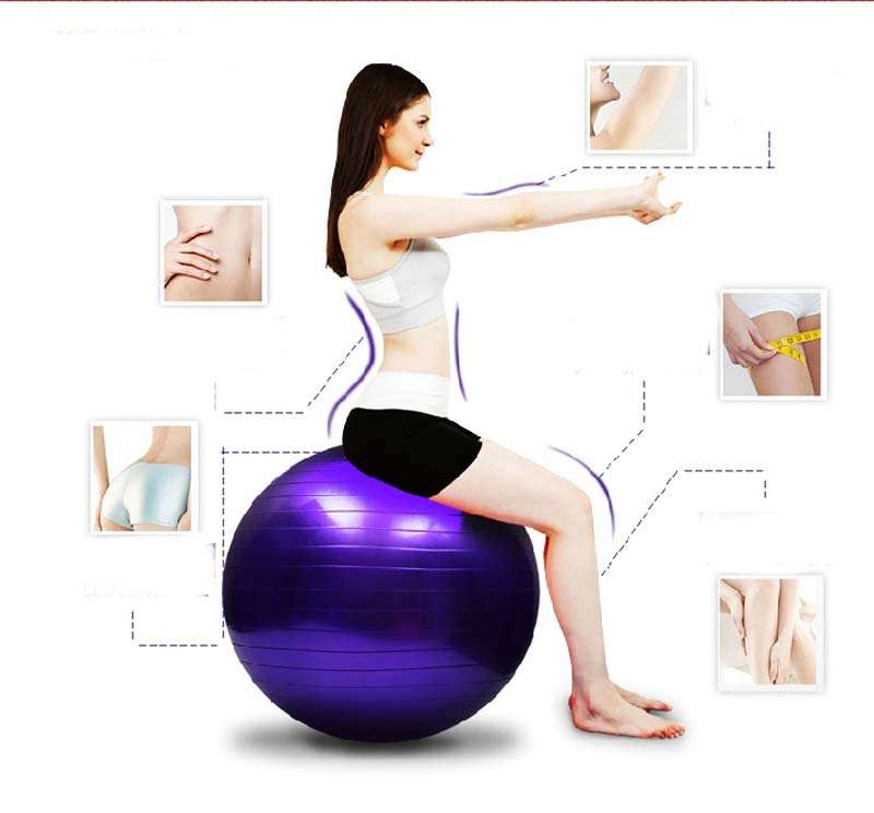 *LOCAL STOCK* 75cm York Anti-Burst Fitness Exercise Gym Ball Yoga Swiss Aerobic Maternity Pump~PINK