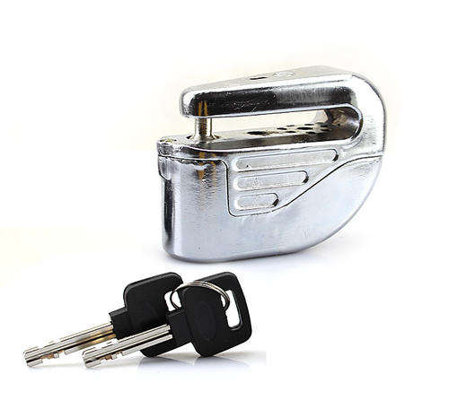 *LOCAL STOCK* Motorcycle Bicycle Bike Brake Disc Rotor Shock Alarm Lock Safety Security 2 Keys