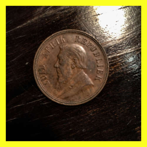 GREAT VALUE 1892 ZAR 1 PENNY - SEEMS EF DETAILS