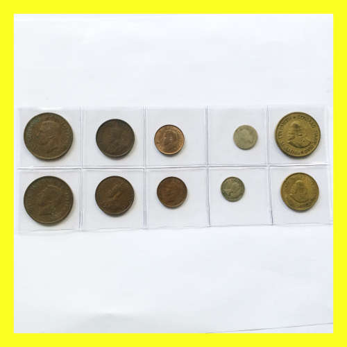 GREAT CONDITION UNION OF SA COIN SET