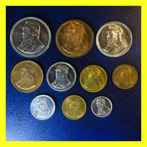 1896 GOLD REEF CITY KRUGER REPLICA SET