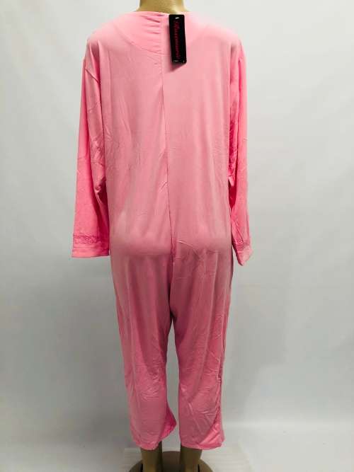 Size XL cotton sleepwear pink
