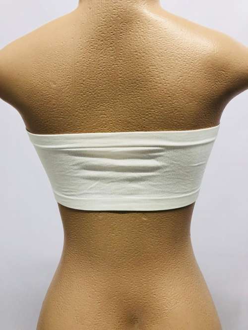 Size S boob tube top white