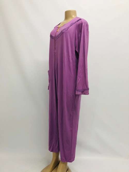 Size XL comfortable pajamas purple