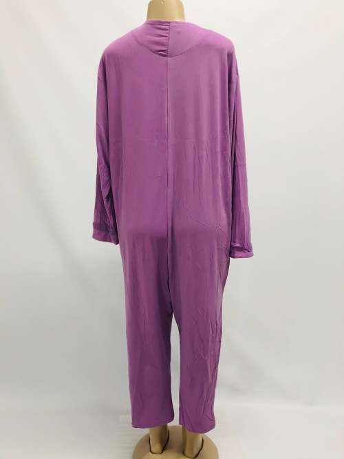 Size XL comfortable pajamas purple