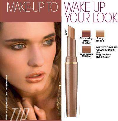 Avon 3 in 1 multystylo for lips eyes and cheecks