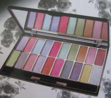 20 colour eye shadow make up set