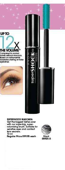 Avon- Super Shock 12X volume mascara