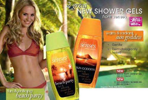 Avon-Senses Beach Party shower gel