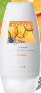Avon- Naturals GET EVEN FACE CREAM SPF 15