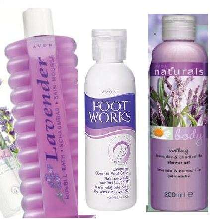 Avon Lavender range (FREE SHIPPING!!!!)