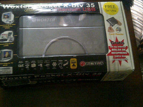 Woxter 3.5" Â Media player in box, please read the full description.