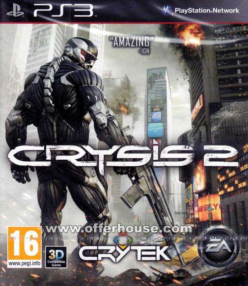 Crysis 2 PS3 game