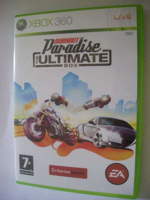 Xbox360:Burnout,Paradise City The Ultimate Box