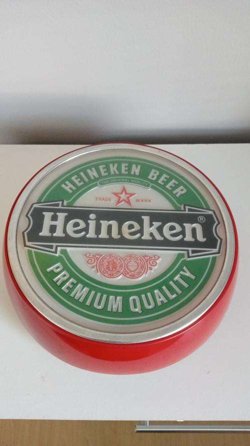 Heineken bar light.