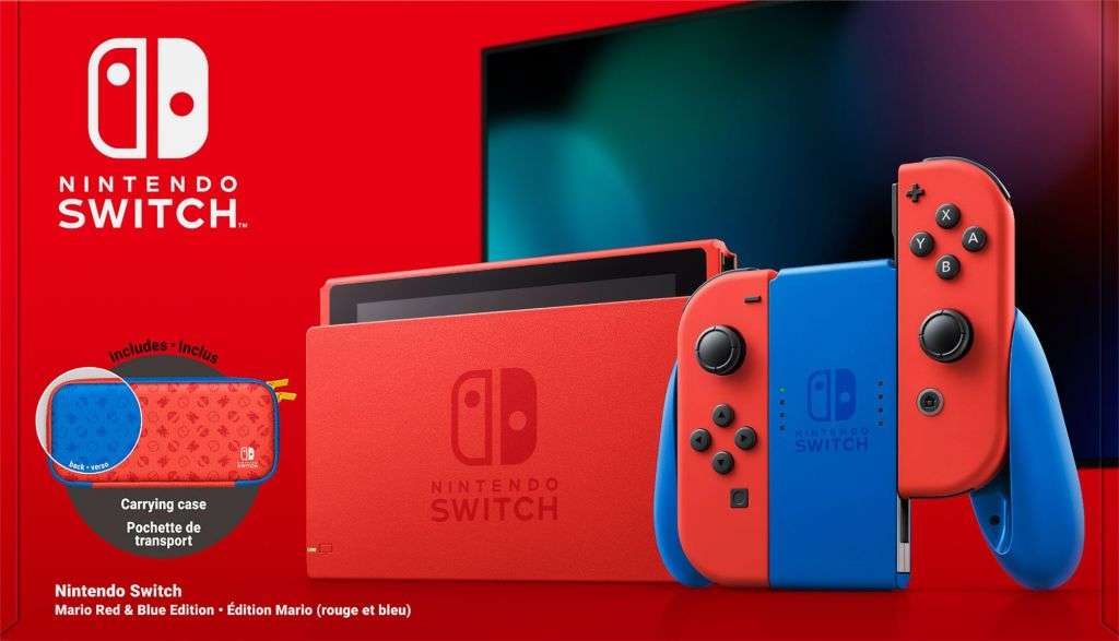 Nintendo Switch - Red Mario Edition