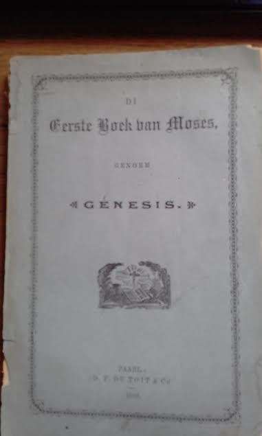 Di eerste boek van Moses
