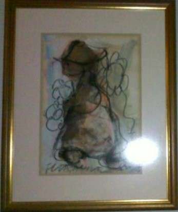 F. Claerhout.  Bringing flowers